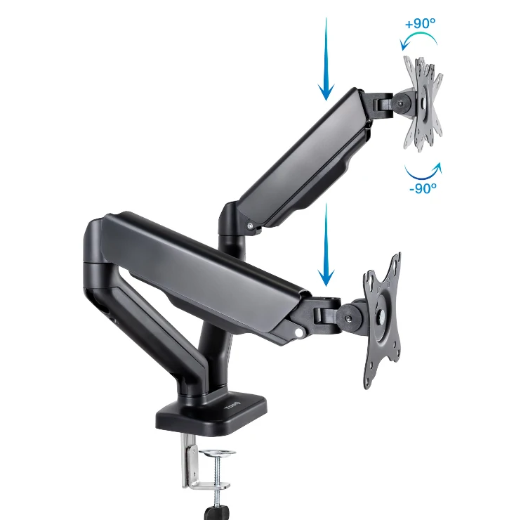 Soporte mesa 2 brazos 17"-32"