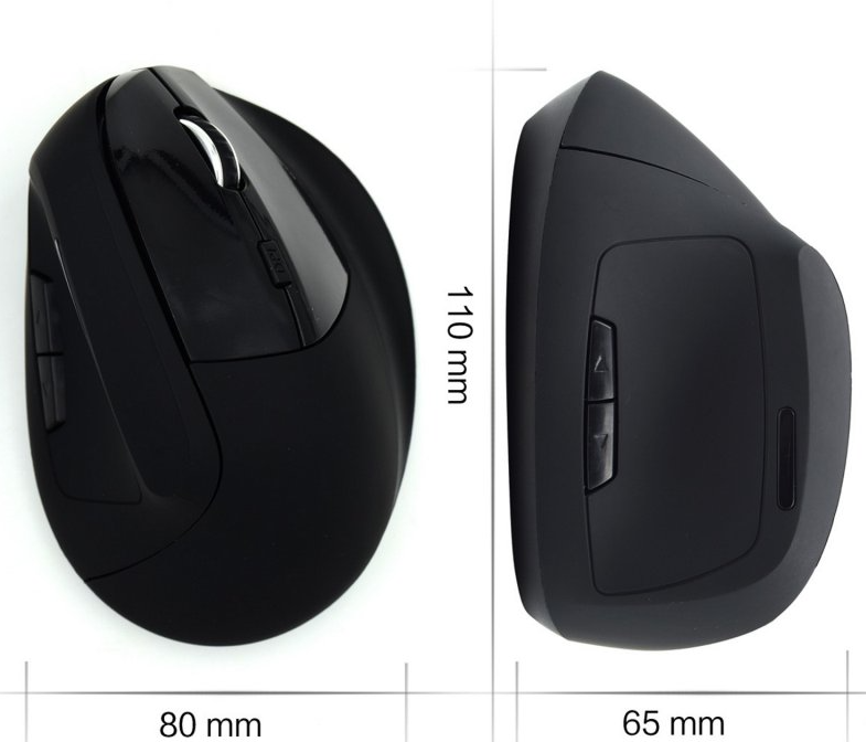 Ratón Vertical Ewent EW3158 Wireless 1600 dpi