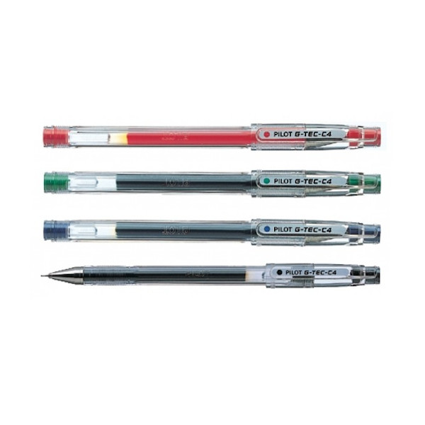 BOLIGRAFO PILOT G-TEC-C4 AZUL, NEGRO, ROJO, VERDE