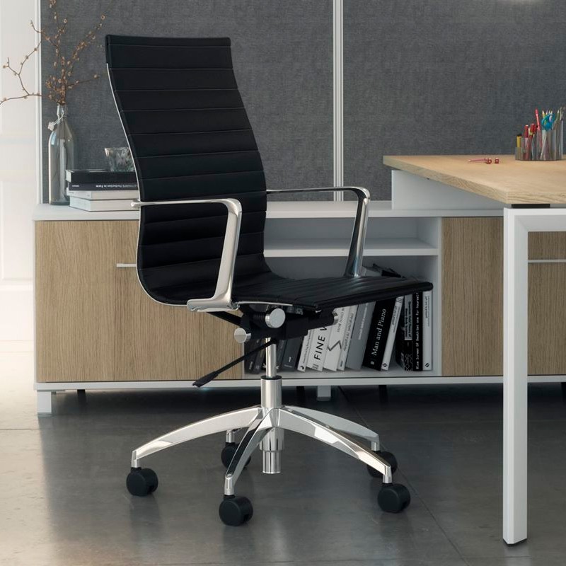 SILLÓN DIRECCIÓN EVOLE NEGRO