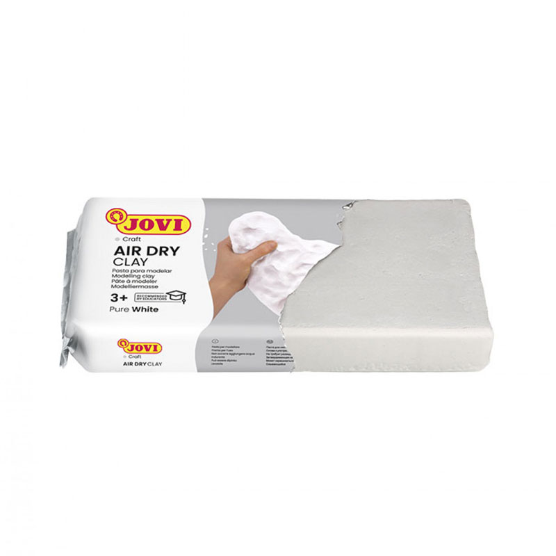 JOVI AIR DRIVE PASTILLA DE PASTA PARA MODELAR 500GR BLANCA Ref. 85
