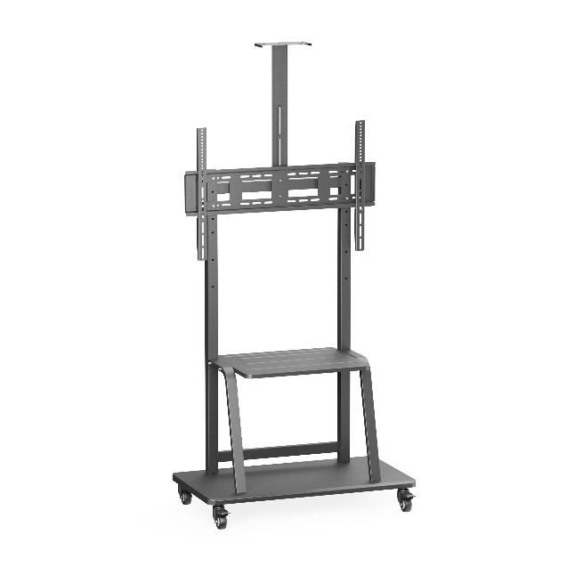 SOPORTE DE SUELO MÓVIL PARA MONITOR TRAULUX 37"- 100" HASTA 800x600 110 KG.