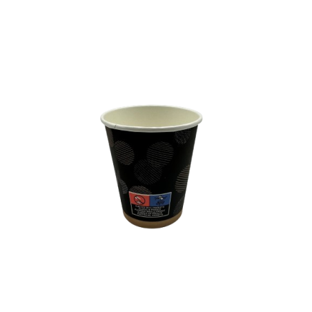 Paquete 50 VASOS CARTON BLANCO 240cc 8oz GVASOPB8OZ R.0511190