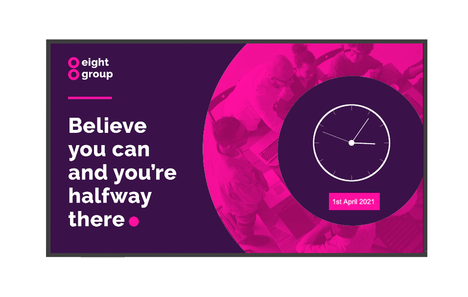 Monitor señalización digital CLEVER 43" CL PRO UHD 16/7 450Cd/m² Android 11