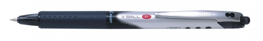 PILOT Roller V7 Ball RT retractil Negro Trazo 0,5mm Tinta liquida BLRT-VB7-B-