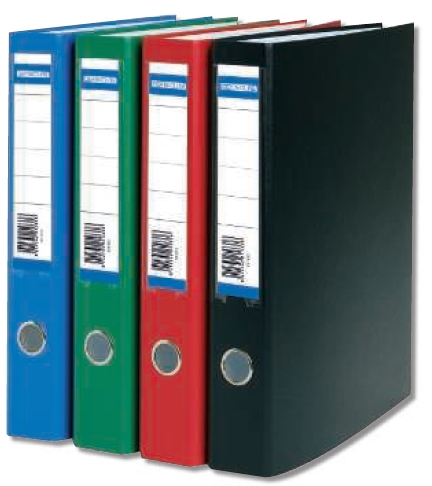 CARPETA CARTON FORRADO A4 2A25 2 ANILLAS 25mm COLOR NEGRO Ref. 931332-