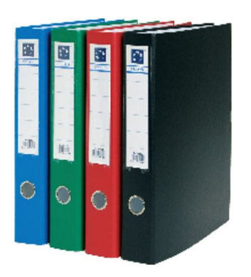 DEFINICLAS Carpeta Cartón anillas A4 4A25mm 4 ANILLAS 25 MM Azul R.931339 -