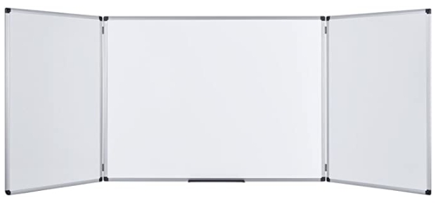 BI-OFFICE Pizarra blanca Triptica 100X150 Tr03030207170-