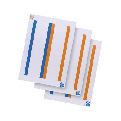 HOJA con 38 TIRAS PAPEL PARA VISOR 1900 CRISTAL GIO Ref. 06007 / 400022782