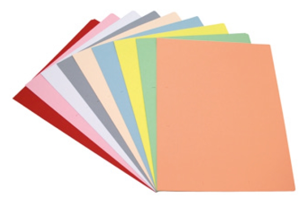 PACK 50 SUBCARPETAS A4 180gr COLORES SURTIDOS SEMI-INTENSO GIO Ref. 400040673