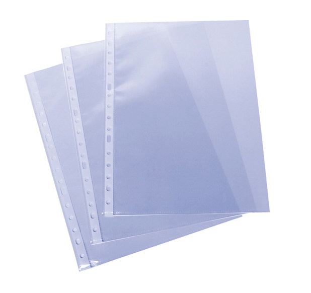 CAJA DE 100 FUNDAS MULTITALADRO ESTANDAR 50" A4 GRAFOPLAS Ref. 05575100