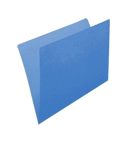 PACK 50 SUBCARPETAS A4 180gr TURQUESA FUERTE Ref. 00017436