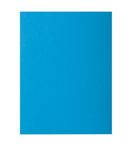 PACK 50 SUBCARPETAS FOLIIO 180gr COLOR TURQUESA VIVO Ref. 00017536