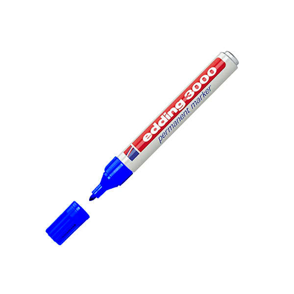 EDDING 3000-03 ROTULADOR PERMANENTE 1,5-3mm AZUL