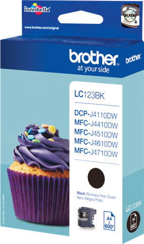 CARTUCHO BROTHER NEGRO LC123BK