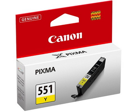 CARTUCHO CANON AMARILLO CLI-551 Ref. 6511B001