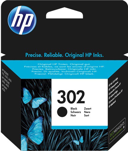 HP F6U66AE CARTUCHO NEGRO Nº 302