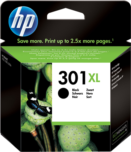 HP CH563EE CARTUCHO NEGRO Nº 301XL 