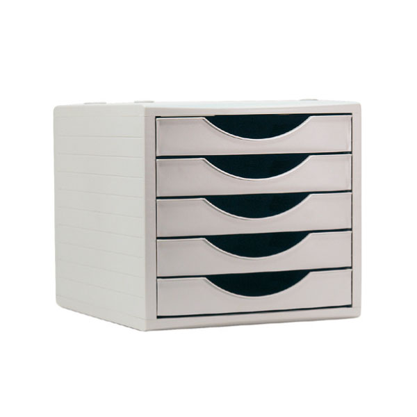 MODULO 5 CAJONES ARCHIVOTEC GRIS Ref. 4005 GS