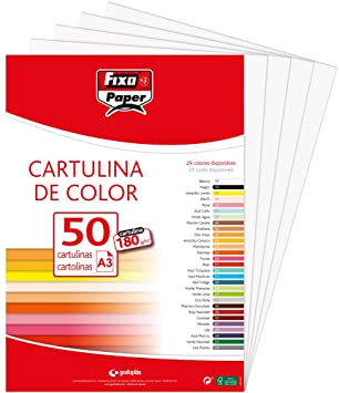 CARTULINA A3 BLANCA 180GRS Ref. 11120370 - 630736