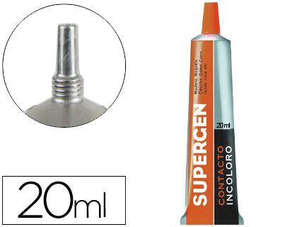TUBO DE 20ml DE PEGAMENTO SUPERGEN DE CONTACTO INCOLORO Ref. 62601-00000-03