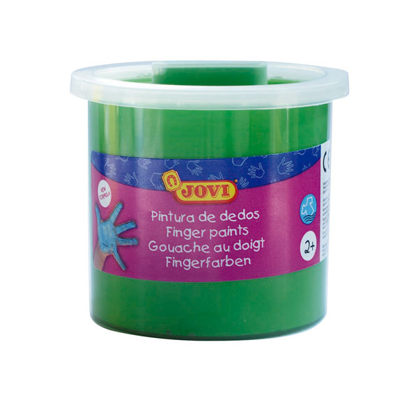 BOTE DE125 CC PINTURA DEDOS VERDE Ref. 550 17 - 560 17