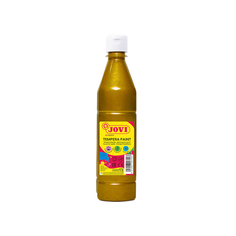 BOTE DE 500 cc TEMPERA LIQUIDA JOVI ORO Ref. 50638