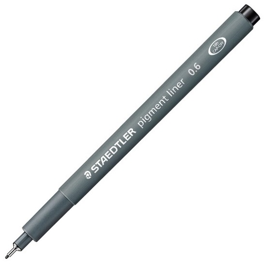 ROTULADOR CALIBRADO NEGRO STAEDTLER 0.6mm Ref. 308 06-9