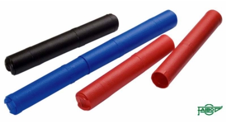 TUBO PORTAPLANOS PLEX 75x6.5cm NEGRO Ref. 755-02