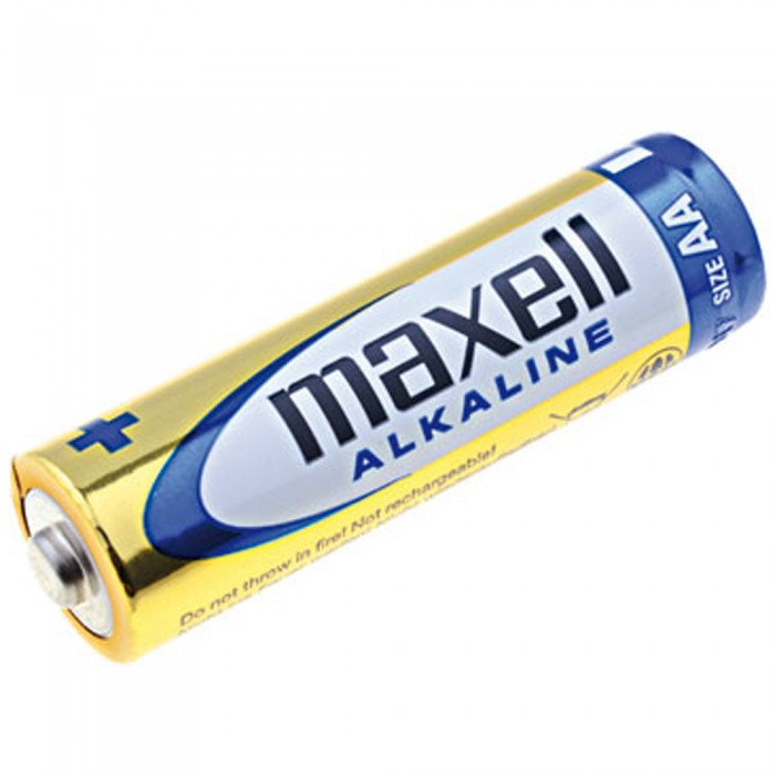PACK de 4 PILAS ALCALINAS 1,5V LR06 AA MAXELL