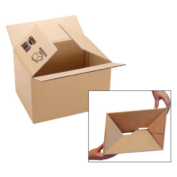 PACK 5 CAJA CARTON AUTOMONTABLE 427x304x200 MARRON Ref. 00018303