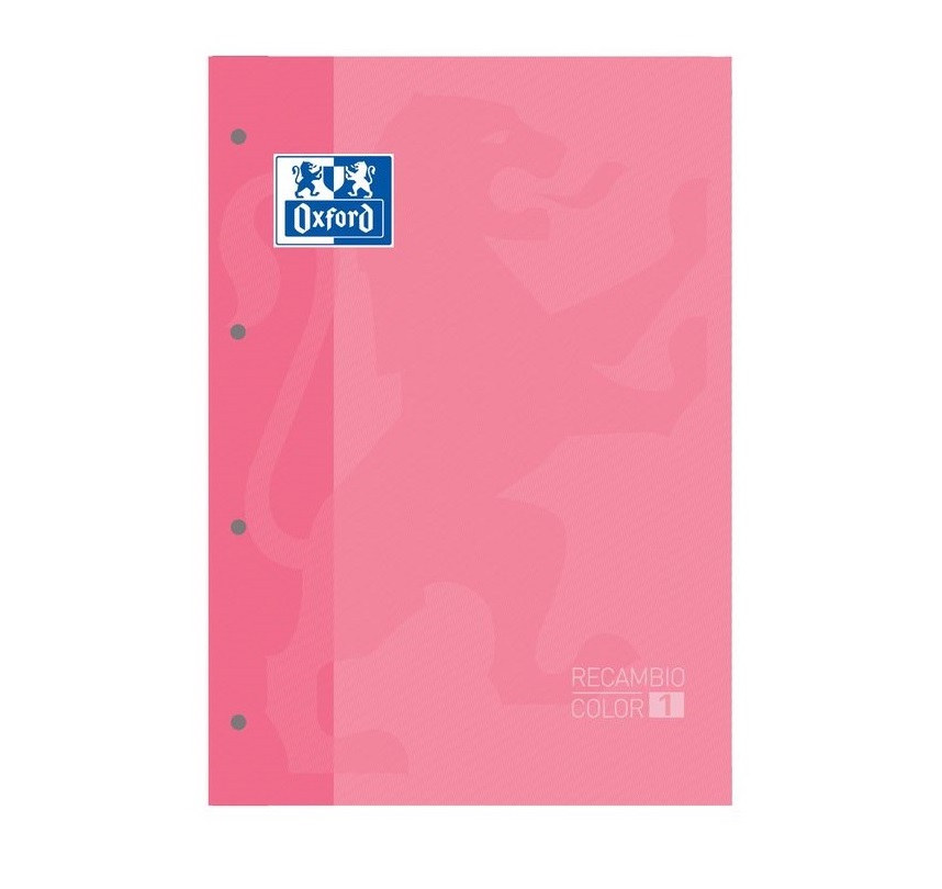 RECAMBIO 90gr 80 HOJAS A4+ 4A CUADRICULA 5X5 ROSA CHICLE Ref. 400123681