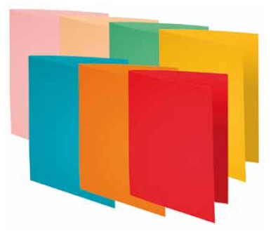 PACK 100 SUBCARPETAS A4 24X32cm 170grs COLOR CREMA Ref. 420002E