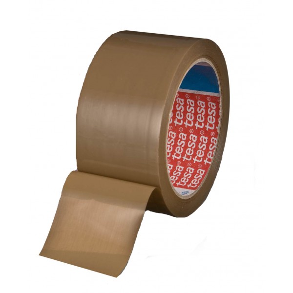 ROLLO PRECINTO POLIPROPILENO MARRON 66mx50mm TESA Ref. 58173-00000-00