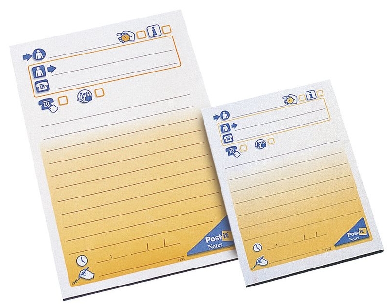 Notas adhesivas impresas Post-it "Mensaje telefónico" blanco 152 (h) x 102 (a) mm 50hojas Ref.7693