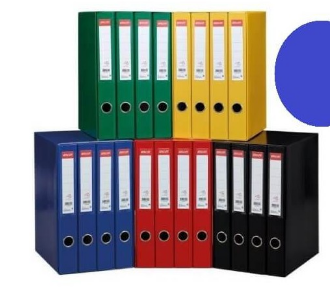 Módulo 4 carpetas 330x260x160 azul 2A25 2 ANILLAS 25 MM ofd Ref. CJ4-4701A-