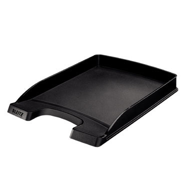 Bandeja de sobremesa Leitz Plus Slim negro poliestireno 25,5 (a) x 35,7 (p) x 3,7 (h) cm Ref. 52370095-