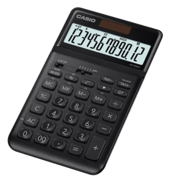 CALCULADORA SOBREMESA 12 digitos 183x109x11mm CASIO JW-200SC AZUL-