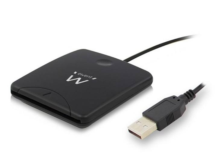 Lector Tarjetas EWENT EW1052 USB 2.0 DNI/Sanitaria
