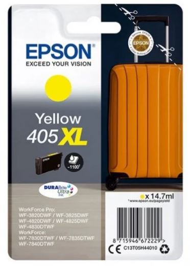 CARTUCHO EPSON Singlepack 405XL DURABrite Ultra Ink AMARILLO R.T05H440