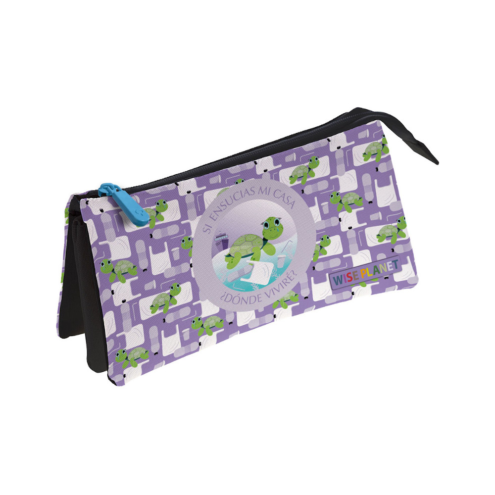 ESTUCHE Portatodo Triple TORTUGA REF. 37540693