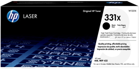 HP W1331X HP Laser 408dn, MFP 432fdn Toner Negro Alta nº331X