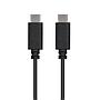 Cable Usb 2.0 3A, Tipo C Usb-C/ M - Usb-C/ M 2M Negro 10.01.2302