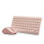 KIT TECLADO Y RATON MULTIFUNCION RECARG ROSA NGS