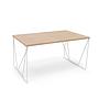 MESA LETS WORK HOME EDITION 120X56X74 ENCIMERA ROBLE / ESTRUCTURA BLANCO POLAR